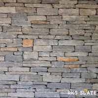 Натуральный камень для фасада RKS SLATE Boston Blend Strips